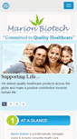 Mobile Screenshot of marionbiotech.com